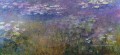 Agapanthus à droite Claude Monet